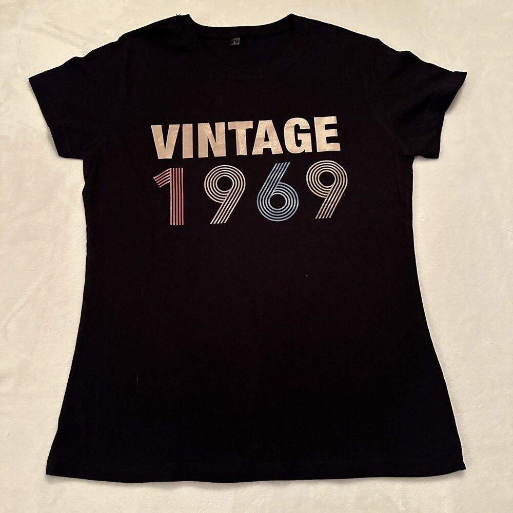 Vintage 1969 Years Old Unisex Men Women T-Shirt